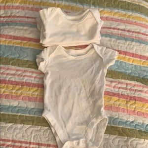 Basic white T-shirts for babiesSets of 5